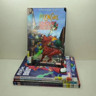 6 MOON GIRL AND DEVIL DINOSAUR VOL BFF 2 3 ++ TPB GRAPHIC NOVEL LOT - Image 1 of 4