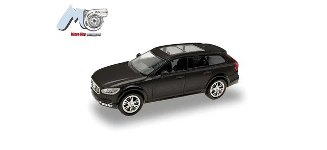 Herpa 87MC000032 - 1/87 MicroCity: Volvo V90, Nera (Dal 2017) - Nuova - Immagine 1 di 1