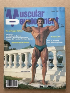Vintage MUSCULAR DEVELOPMENT Magazine July / August 1980 - Imagen 1 de 7