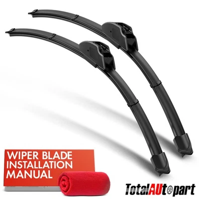 2x Escobillas limpiaparabrisas de 22" y 22" para Buick LaCrosse 05-09 Cadillac DTS delanteras Foto 1 de 4