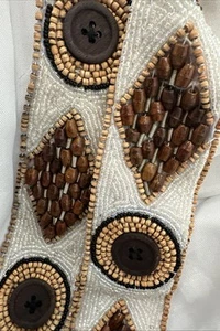 Anthropologie Raj Beaded Embellished Women's Belt Sash NEW - Picture 1 of 5