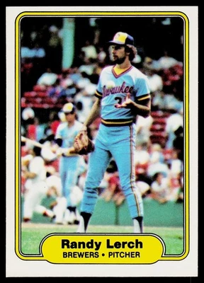 1982 Fleer #147 Randy Lerch - Image 1 of 2