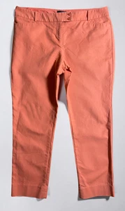 The Limited Pants Women’s Size 10 Coral Orange Straight Leg Work Career Pants - Picture 1 of 8