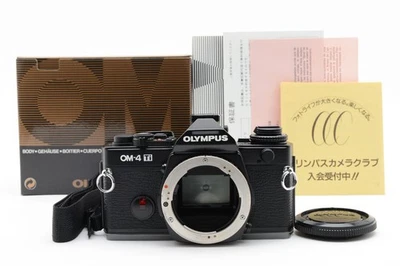 [UNBENUTZT in Verpackung] Olympus OM-4Ti schwarz analoge 35-mm-Spiegelreflexkamera Gehäuse aus Japan - Bild 1 von 4