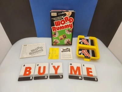Vintage 1980 Word Rummy Card Game by Gabriel 2-4 Players Age 8+ Complete - Image 1 of 4