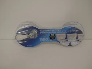 Plumb Pak PP836-70PCPOL Polished chrome & Porcelain Stylewise Toilet Tank Lever - Picture 1 of 5