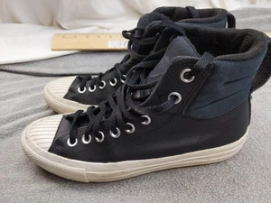 Converse All Star Counter Climate Shoes womens 8 High Top Winter Boot Leather - Picture 1 of 14