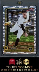 2025 Topps REFRACTOR Paul Skenes Silver Crackle Foil Board AS Rookie Gold Cup SP - Picture 1 of 2