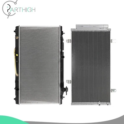 For 2009-2011 Toyota Avalon Camry Venza Car Radiator & A/C Condenser Cooling Kit - Image 1 of 4