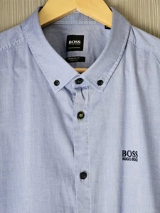 Hugo Boss Short Sleeve Shirt 3XL In Immaculate Condition - Picture 1 of 10