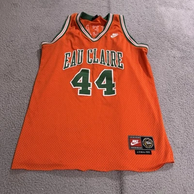 Jersey Jermaine O'Neal Para Hombre Grande Naranja Eau Claire High School Jordan Nike Foto 1 de 4