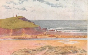 THE BREAKWATER BUDE CORNWALL POSTAL c.1920'S J SALMON *1996 - Imagen 1 de 2