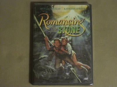 ROMANCING THE STONE DVD ROBERT ZEMECKIS MICHAEL DOUGLAS KATHLEEN TURNER SEALED! - Image 1 of 3