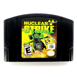 Nuclear Strike 64 (Nintendo 64, 1999) Authentic Cartridge Only Tested & Works - Picture 1 of 4