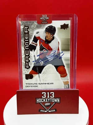 2024-25 Upper Deck Premier Travis Sanheim Auto - Image 1 of 2