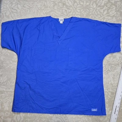 Blusa Médica para Hombre - Talla Grande - Solo Top Azul Foto 1 de 4