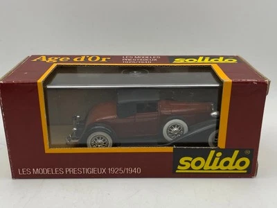 SOLIDO Cord L29 1929 1:43 modellino diecast Age d’Or Ref: 80 - Immagine 1 di 2