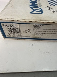 Moen T6103WR Kingsley Mini Rubinetto Bagno Diffuso Doppio Manico - Foto 1 di 10