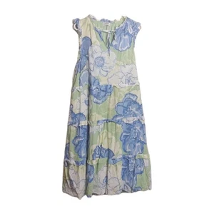 Sussan  Women's Lined Tiered Cotton Dress Size 16 EUC - Picture 1 of 7