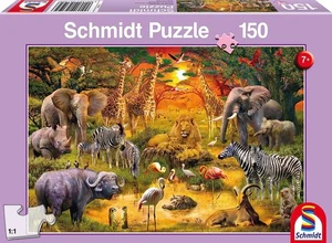 SCHMIDT, Puzzle 150 Pièces Les Animaux d’Afrique, SCM56195 - Photo 1/2