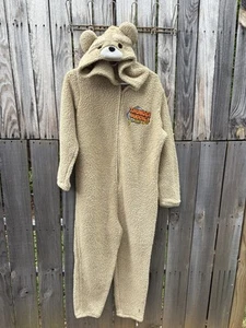 Ted 2 Thunder Buddies For Life Zip Up Pajamas Adult Costume Pj's Cozy Suit READ - Picture 1 of 14