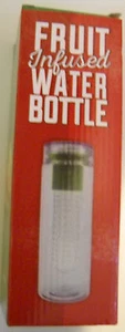 FRUIT INFUSED GREEN WATER BOTTLE, BPA FREE By LA Organics- FREE SHIPPING! NEW! - Picture 1 of 1