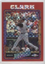 2005 Topps Chrome Update & Highlights Red X-Fractor /65 Tony Clark #UH3