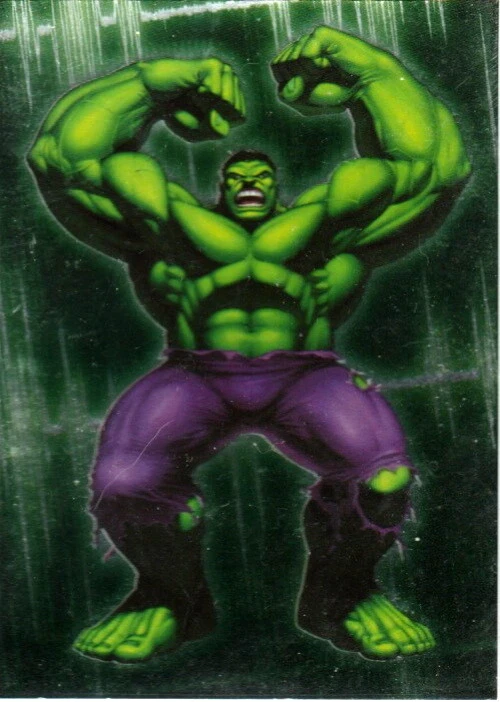 2003 THE INCREDIBLE HULK GAMMA RAY FOIL #9 OF 10 CHASE CARD - Image 1 of 1