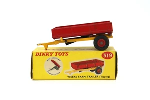 Dinky Toys No.319 Weeks Farm Tipping Trailer - Picture 1 of 15
