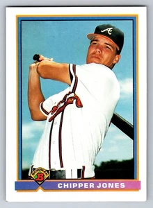 CHIPPER JONES 1991 Bowman Rc #569 Atlanta Braves HOF - Picture 1 of 2