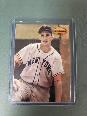 1994 Ted Williams Card Company #56 Bobby Thomson New York Giants Excellent Card - Image 1 of 2