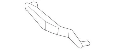 Genuine Ford Mercury 2005-2009 Montego Taurus Trunk Lid Hinge Right 6G1Z5442700A - Image 1 of 2