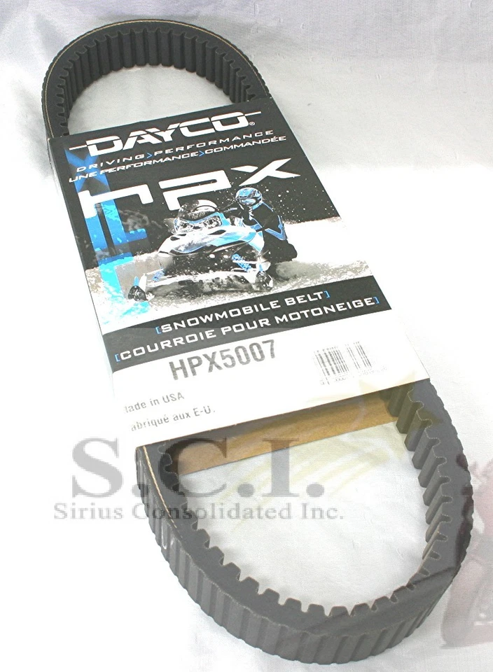 SKI DOO BOMBARDIER FORMULA MXE PLUS NORDIK SAFARI DAYCO SNOWMOBILE BELT HPX5007 - Image 1 of 1