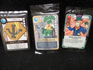 2 Killer Bunnies Promo Psi series sets PLUS Wonka Chocolate Bunny Modifier NEW! - Picture 1 of 2