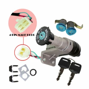 50cc 150cc GY6 Chinese Scooter Moped Key Ignition Switch Parts Lock Gas Cap Kit - Picture 1 of 1