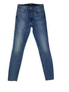 Hudson Womens Blue Barbara High Waist SPR Pockets Denim Skinny Jeans Size 25 - Picture 1 of 8