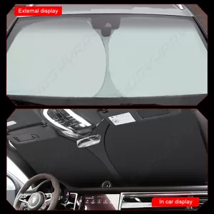 Car Sun Shade Windshield Front Window Cartoon Visor SUV Foldable UV Shield Cover - Picture 1 of 10