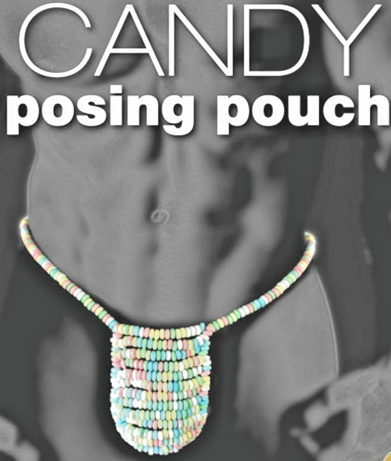 mutande perizoma TANGA SLIP COMMESTIBILE sexy intimo uomo di caramelle completo - Immagine 1 di 1