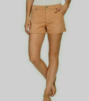 Pantalones Cortos de Jean JOE'S Jeans 24 26 Nuevos con Etiquetas Wasteland Camel Denim Cintura Alta Elastizados Foto 1 de 4