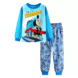 Thomas boys cotton long sleeve pjs clothing size 1 2 3 4 5 6 sleepwear - Picture 1 of 1