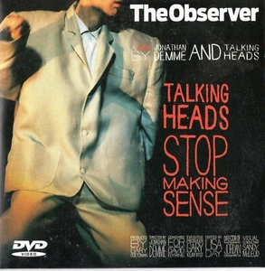 TALKING HEADS – Stop Making Sense (1984) Remixed & Remastered : PROMO DVD - Picture 1 of 2