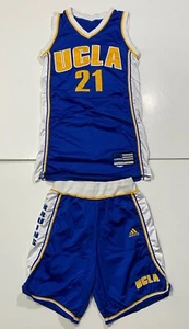 Vintage Adidas UCLA Issued Basketball Jersey Size Medium Shorts Large NCAA Set - Picture 1 of 13