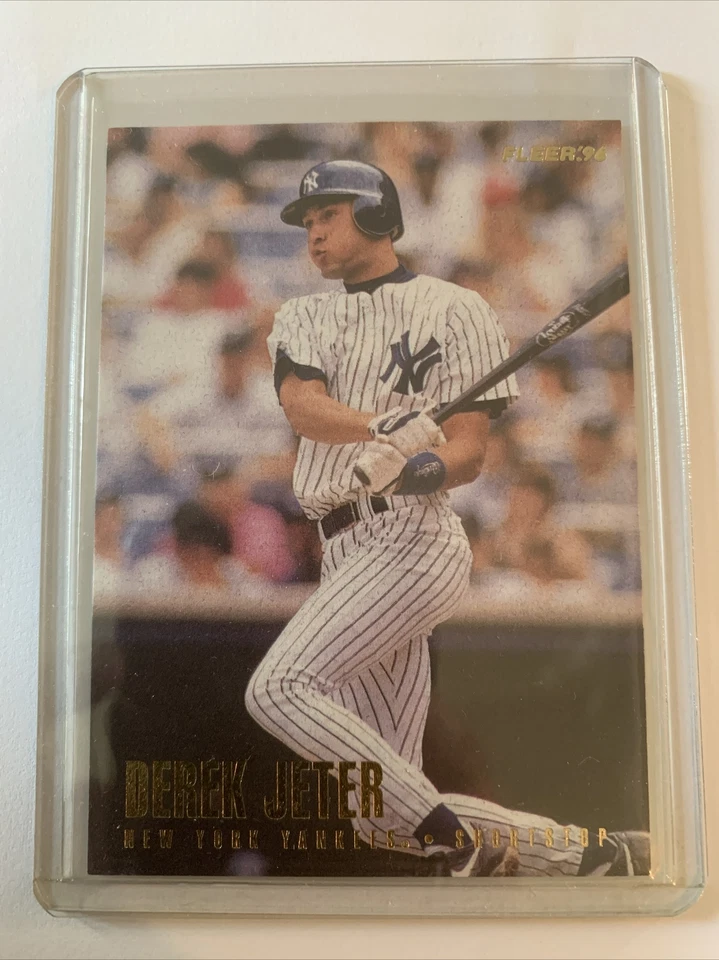 1996 Fleer #184 Derek Jeter Yankees - Image 1 of 1