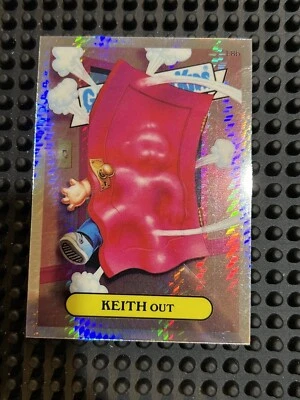 2013 Garbage Pail Kids Chrome Series 1 Prism REFRACTOR L8b KEITH Out - Image 1 of 2