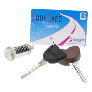 Mf7291 Lock Keys Kit Original Vespa Primavera Sprint 125 150 (2014/2020) - Picture 1 of 6