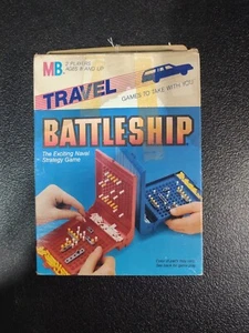 Vintage 1986 ~ Travel ~ Battleship Strategy Game ~ COMPLETE Milton Bradley - Picture 1 of 6