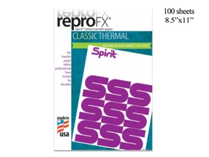Stencil Spirit Classic Thermal Transfer Paper - 8.5" X 11" (100 Sheets) - Picture 1 of 1