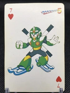 Gyroman Megaman Heart 7 CAPCOM Character Trump Collection Card  - Picture 1 of 12