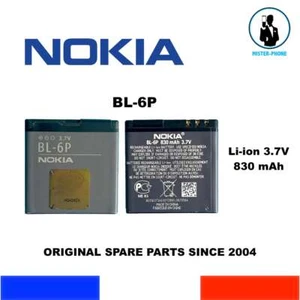 NEW GENUINE BATTERY NOKIA BL-6P BL6P 830mAh OEM  6500 Classic 7900 Crystal Prism - Imagen 1 de 6