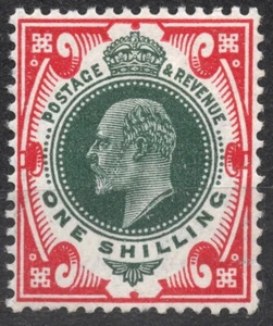 SG257 Sn:#138 1902  1  s UNITED KINGDOM King Edward VII -Definitives MNH - Picture 1 of 2